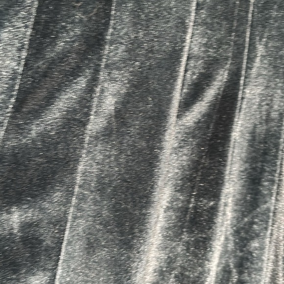 Soft Surroundings velvet dark teal tunic top size Large - Picture 3 of 7